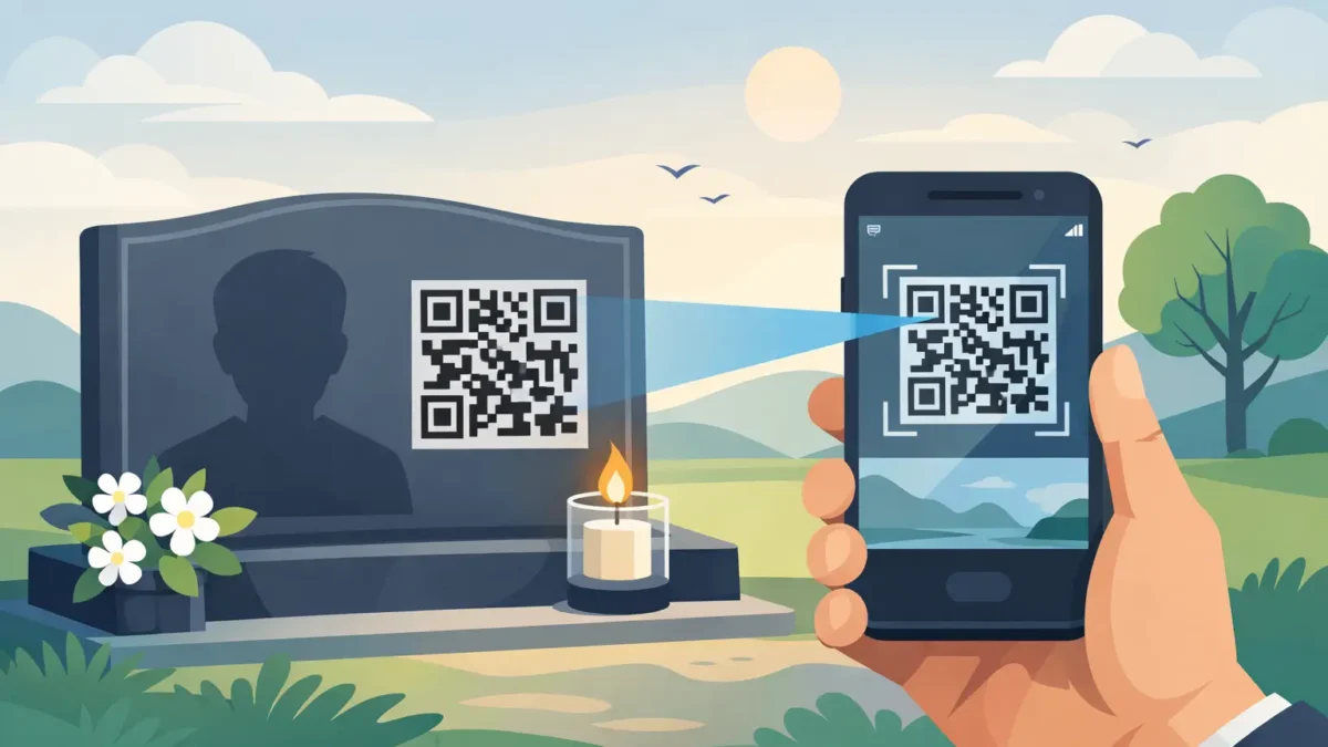 Why Choose a Memorial Plaque With QR Code